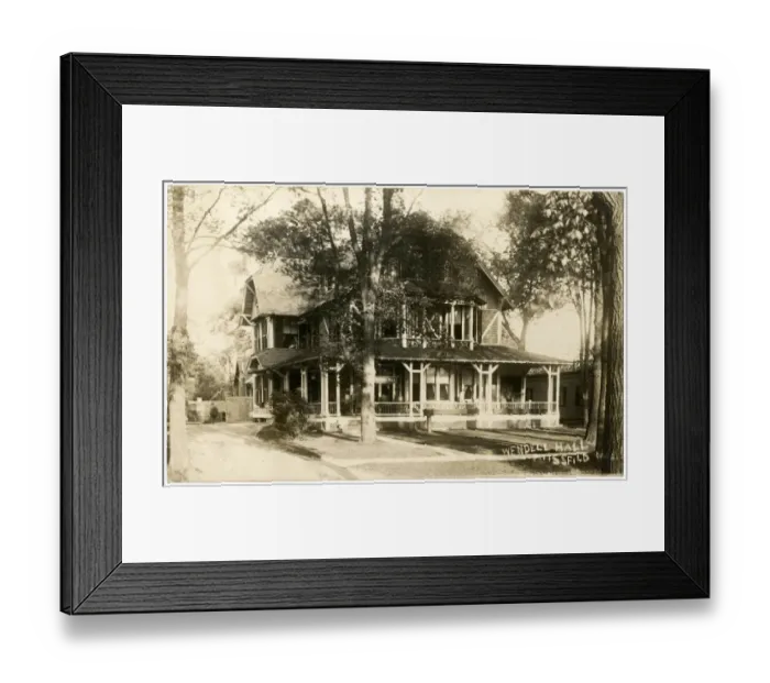 Framed Print : Wendell Hall, Pittsfield, Massachusetts, USA Framed Print : Wendell Hall, Pittsfield, Massachusetts, USA