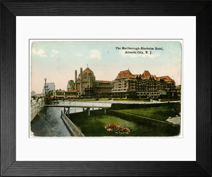 Framed Print : Marlborough-Blenheim Hotel, Atlantic City, New Jersey, USA Framed Print : Marlborough-Blenheim Hotel, Atlantic City, New Jersey, USA