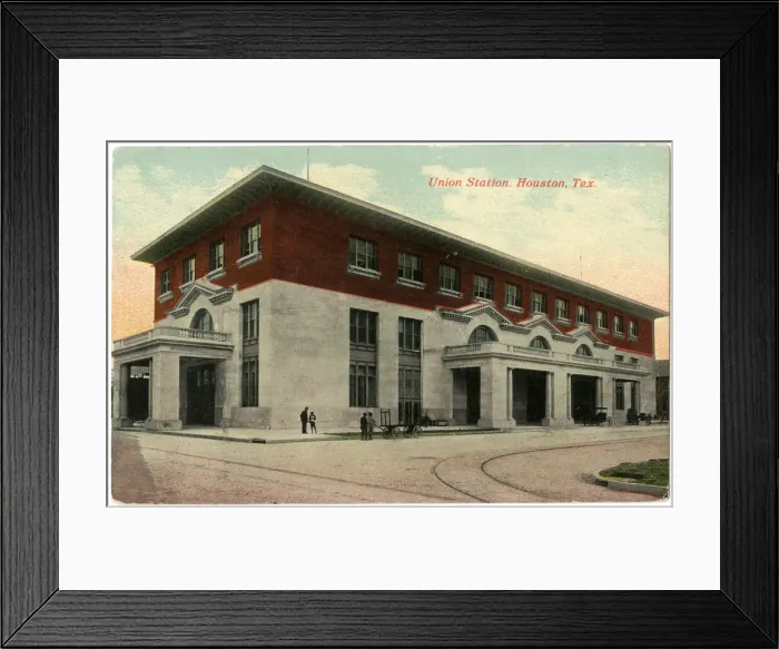 Framed Print : Union Station, Houston, Texas, USA Framed Print : Union Station, Houston, Texas, USA