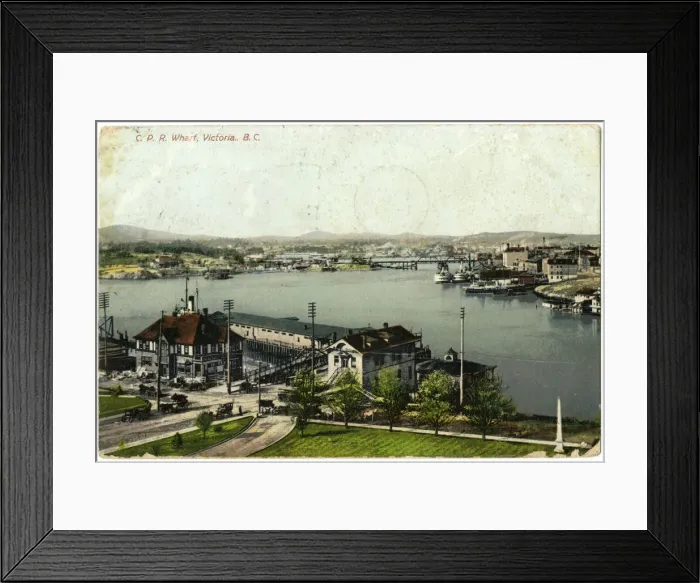 Framed Print : CPR Wharf, Victoria, British Columbia, Canada Framed Print : CPR Wharf, Victoria, British Columbia, Canada