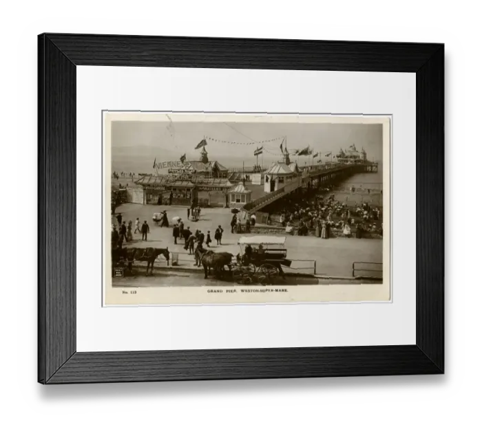 Framed Print : Grand Pier, Weston-Super-Mare, Somerset Framed Print : Grand Pier, Weston-Super-Mare, Somerset