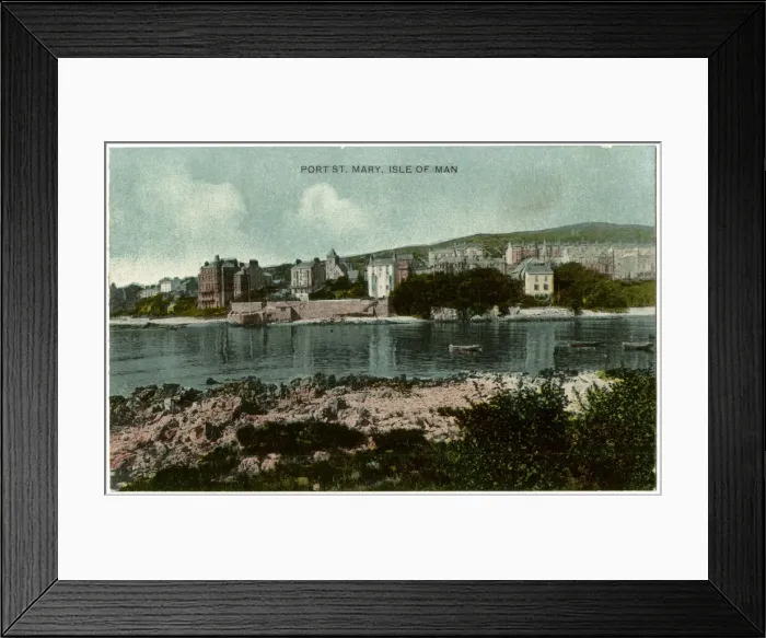 Framed Print : Port St Mary, Isle of Man Framed Print : Port St Mary, Isle of Man