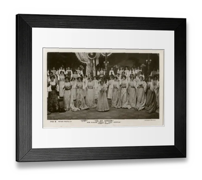 Framed Print : Ellaline Terriss as Peggy Quainton in The Gay Gordons Framed Print : Ellaline Terriss as Peggy Quainton in The Gay Gordons