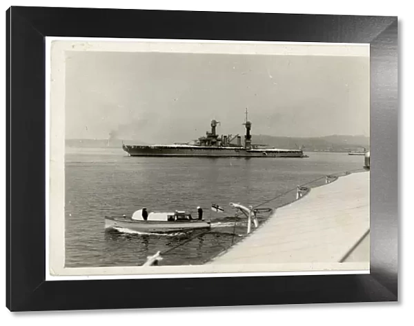 USS Maryland, American battleship, Seattle Harbour