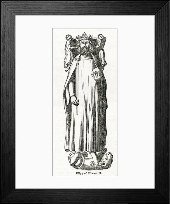 Framed Print : Effigy of King Edward II in Gloucester Cathedral Framed Print : Effigy of King Edward II in Gloucester Cathedral