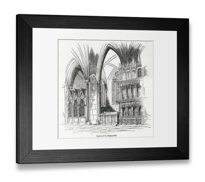 Framed Print : Shrine of St Frideswide, Christ Church Cathedral, Oxford Framed Print : Shrine of St Frideswide, Christ Church Cathedral, Oxford