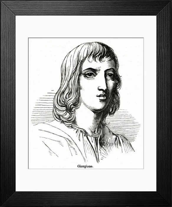 Framed Print : Giorgione, Italian High Renaissance artist Framed Print : Giorgione, Italian High Renaissance artist