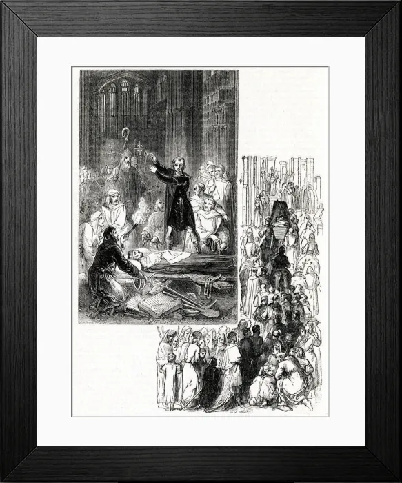 Framed Print : The British Valhalla -- William the Conqueror Framed Print : The British Valhalla -- William the Conqueror