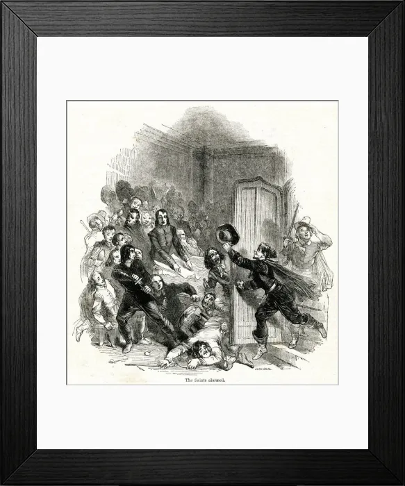 Framed Print : Hudibras, mock-heroic poem by Samuel Butler Framed Print : Hudibras, mock-heroic poem by Samuel Butler