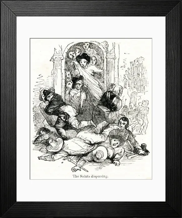 Framed Print : Hudibras, mock-heroic poem by Samuel Butler Framed Print : Hudibras, mock-heroic poem by Samuel Butler