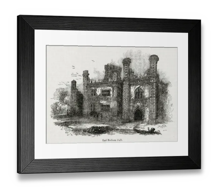 Framed Print : East Basham Hall, Norfolk Framed Print : East Basham Hall, Norfolk