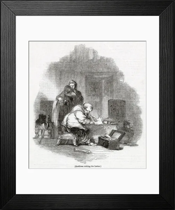 Framed Print : Hudibras, mock-heroic poem by Samuel Butler Framed Print : Hudibras, mock-heroic poem by Samuel Butler