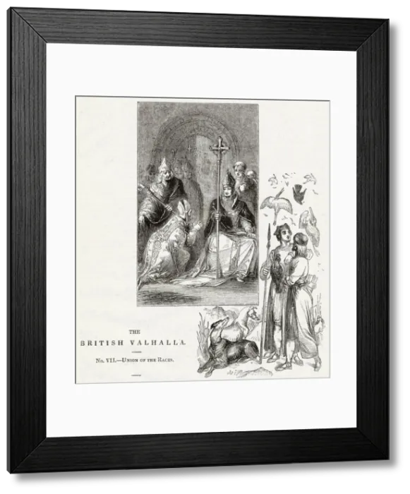 Framed Print : The British Valhalla -- Archbishop Thomas Becket Framed Print : The British Valhalla -- Archbishop Thomas Becket
