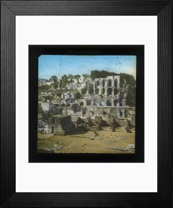 Framed Print : The Palatine Hill in Rome, Italy Framed Print : The Palatine Hill in Rome, Italy
