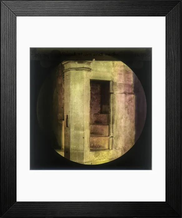 Framed Print : Rood Stairs in unknown location Framed Print : Rood Stairs in unknown location