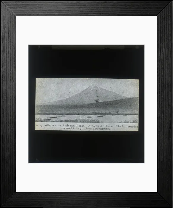 Framed Print : Fuji-San or Fujisayana Dormant Volcano, Japan Framed Print : Fuji-San or Fujisayana Dormant Volcano, Japan