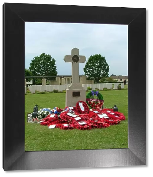 The June 1944 Cross, Ranville CWGC Cemetery