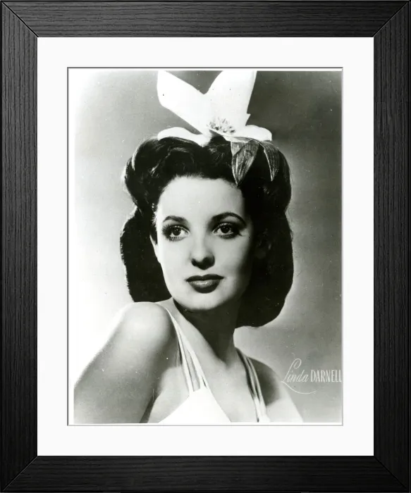 Framed Print : Linda Darnell, American film actress Framed Print : Linda Darnell, American film actress