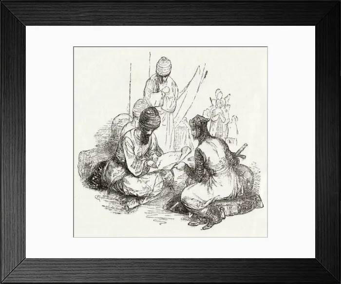 Framed Print : The British Valhalla -- The Crusading Kings Framed Print : The British Valhalla -- The Crusading Kings