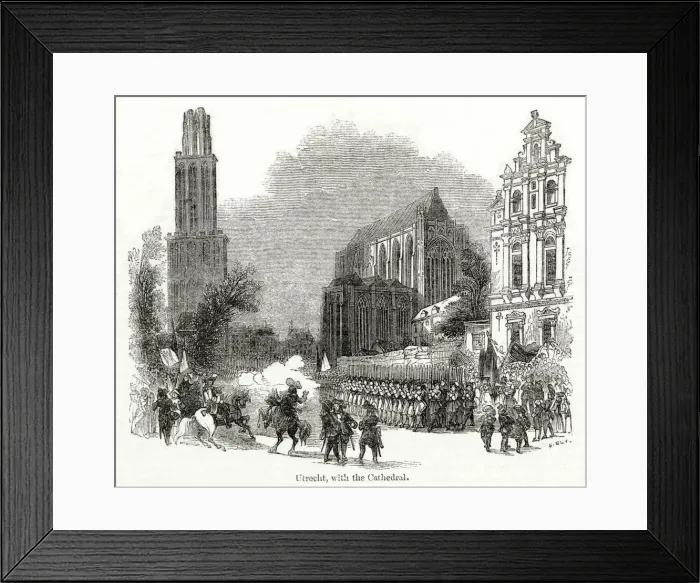 Framed Print : View of St Martins Cathedral, Utrecht, Netherlands Framed Print : View of St Martins Cathedral, Utrecht, Netherlands