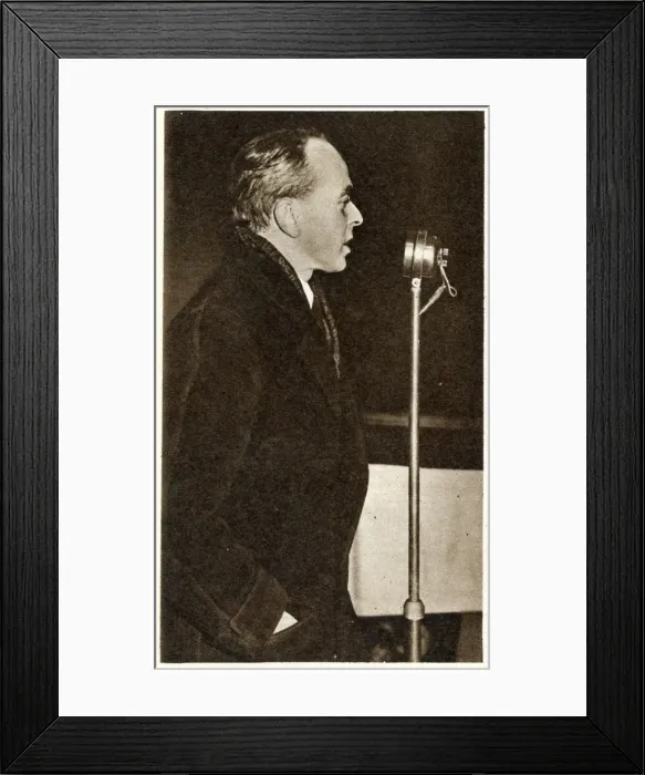 Framed Print : Sean Macbride, leader of Clann Na Poblachta Framed Print : Sean Macbride, leader of Clann Na Poblachta