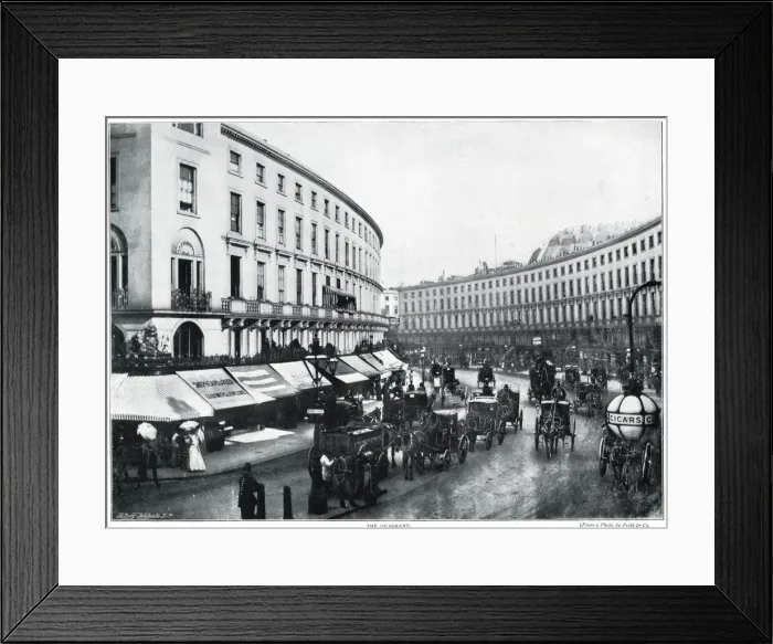Framed Print : Regent Street, London 1896 Framed Print : Regent Street, London 1896
