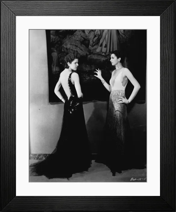 Framed Print : Two mannequins in the fashion parade sequence from Bad Girl Framed Print : Two mannequins in the fashion parade sequence from Bad Girl
