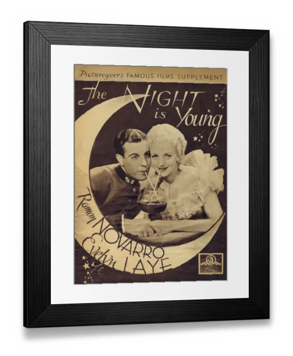 Framed Print : Cover for Picturegoers Famous Films Supplement Framed Print : Cover for Picturegoers Famous Films Supplement