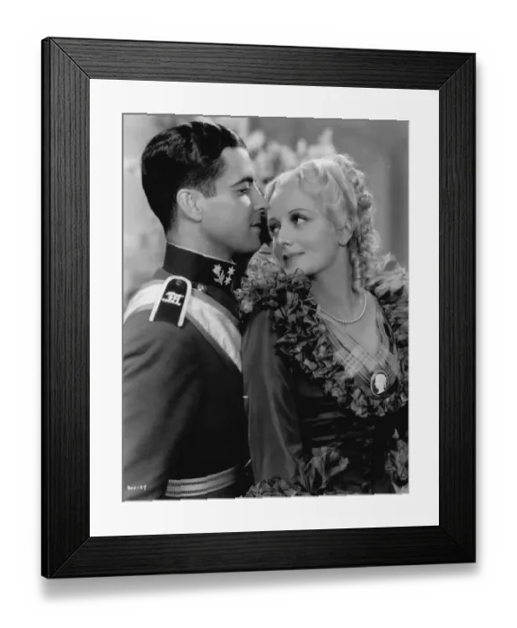 Framed Print : Ramon Navarro and Evelyn Laye (wearing Dolly Tree costume) Framed Print : Ramon Navarro and Evelyn Laye (wearing Dolly Tree costume)