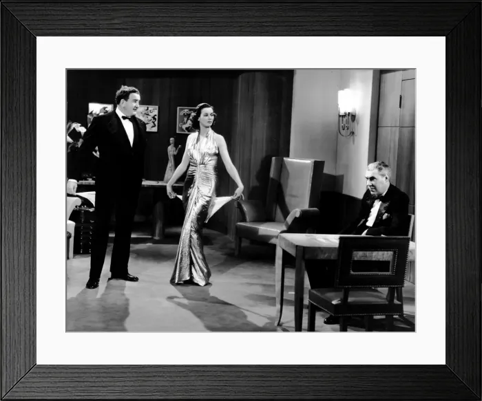 Framed Print : Rosalind Russell in Fast and Loose (1939) Framed Print : Rosalind Russell in Fast and Loose (1939)