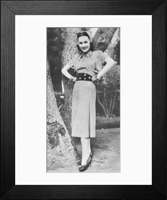 Framed Print : Maureen O?Sullivan in Port of Seven Seas (1938) Framed Print : Maureen O?Sullivan in Port of Seven Seas (1938)