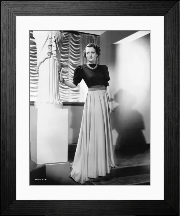 Framed Print : Mary Astor in Woman Against Woman (1938 Framed Print : Mary Astor in Woman Against Woman (1938