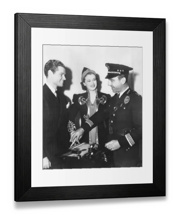 Framed Print : Ruth Hussey in a scene from Within the Law (1939)