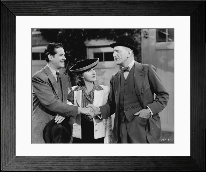 Framed Print : A scene from Free and Easy (1941) with Judith Anderson Framed Print : A scene from Free and Easy (1941) with Judith Anderson