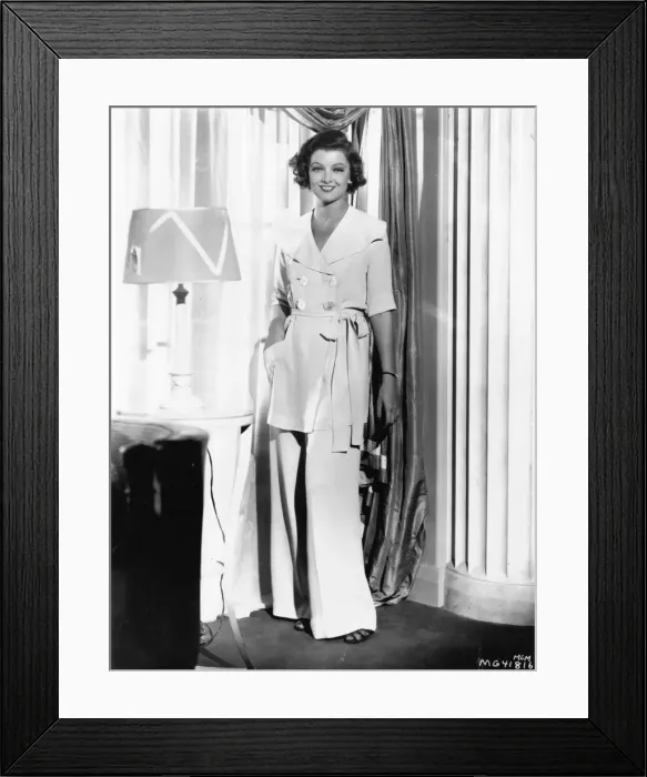 Framed Print : Myrna Loy in Evelyn Prentice (1934) Framed Print : Myrna Loy in Evelyn Prentice (1934)