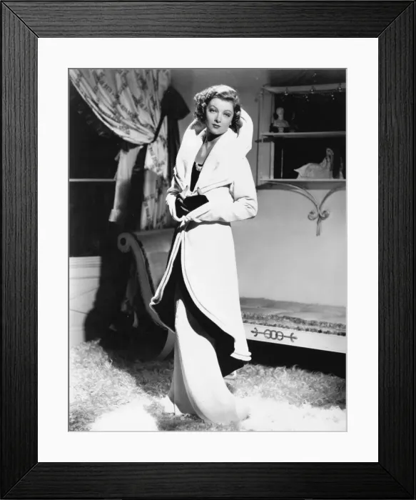 Framed Print : Myrna Loy in Evelyn Prentice (1934) Framed Print : Myrna Loy in Evelyn Prentice (1934)