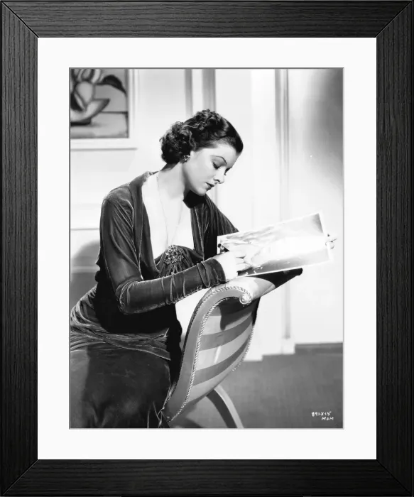 Framed Print : Myrna Loy in Wife Versus Secretary (1936) Framed Print : Myrna Loy in Wife Versus Secretary (1936)