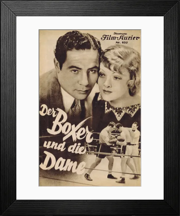 Framed Print : The Prizefighter and the Lady (1933) - Myrna Loy, Max Baer Framed Print : The Prizefighter and the Lady (1933) - Myrna Loy, Max Baer