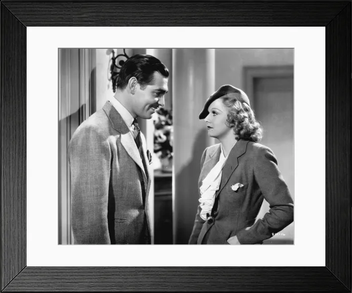 Framed Print : Clark Gable and Jean Harlow in Wife Versus Secretary (1936) Framed Print : Clark Gable and Jean Harlow in Wife Versus Secretary (1936)