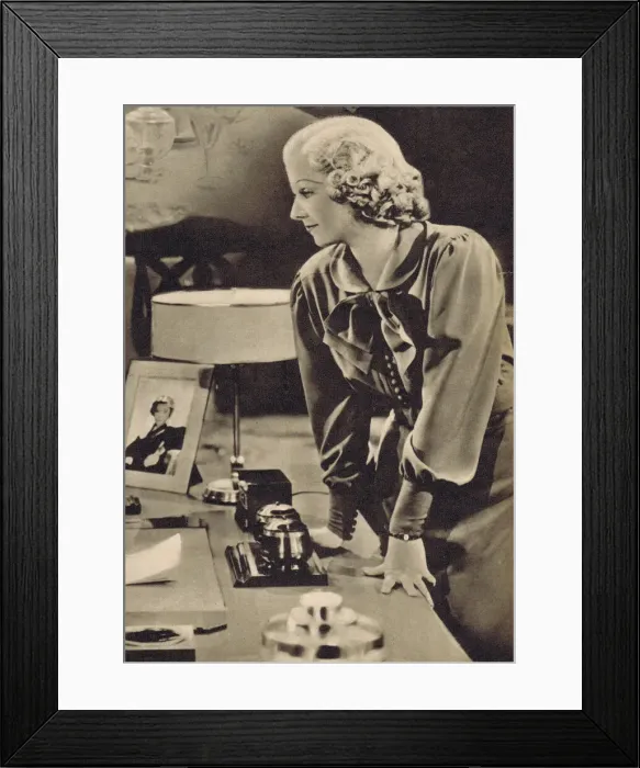 Framed Print : Jean Harlow in Wife Versus Secretary (1936) Framed Print : Jean Harlow in Wife Versus Secretary (1936)