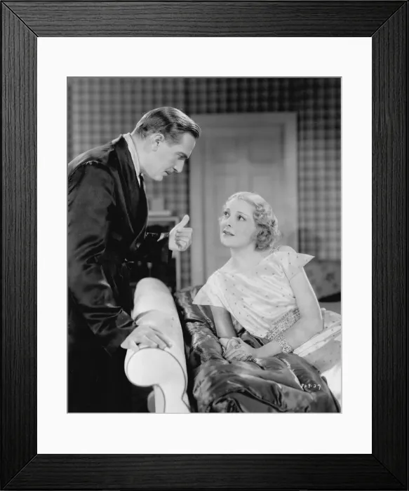Framed Print : Madge Evans in the Age of Indiscretion with Paul Lucas Framed Print : Madge Evans in the Age of Indiscretion with Paul Lucas