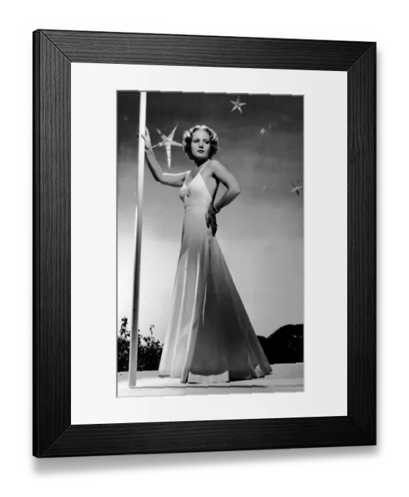 Framed Print : Madge Evans in Piccadilly Jim (1936) wearing Dolly Tree Gown Framed Print : Madge Evans in Piccadilly Jim (1936) wearing Dolly Tree Gown