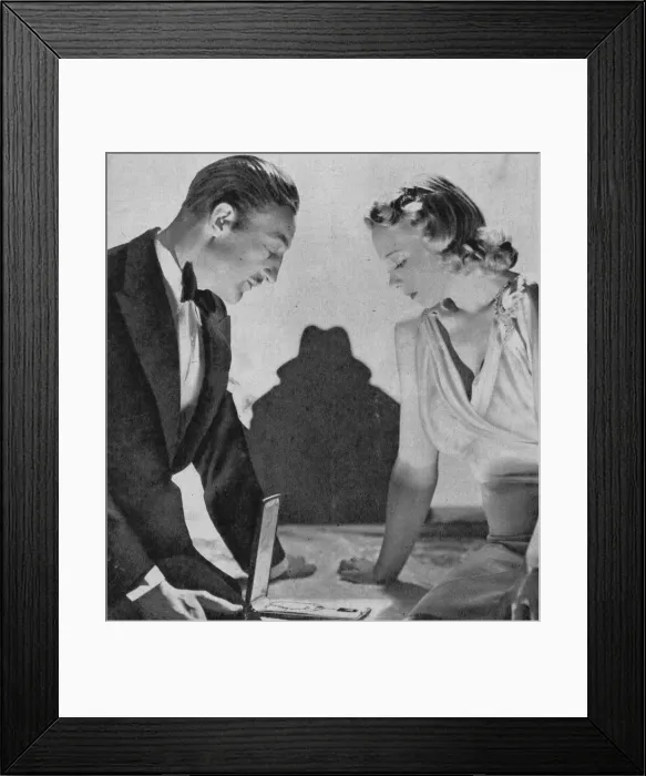 Framed Print : Virginia Bruce in Arsene Lupin Returns (1938) Framed Print : Virginia Bruce in Arsene Lupin Returns (1938)