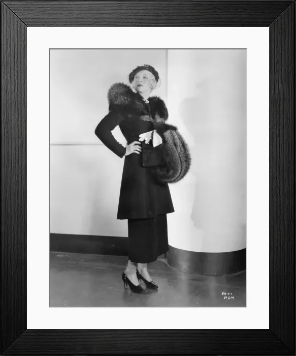 Framed Print : A suit designed by Dolly Tree for Virginia Bruce Framed Print : A suit designed by Dolly Tree for Virginia Bruce