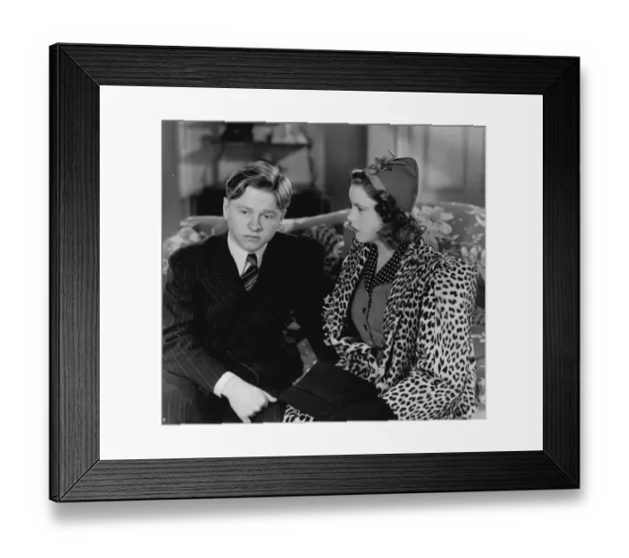 Framed Print : Judy Garland and Mickey Rooney in Andy Hardy Meets Debutante Framed Print : Judy Garland and Mickey Rooney in Andy Hardy Meets Debutante