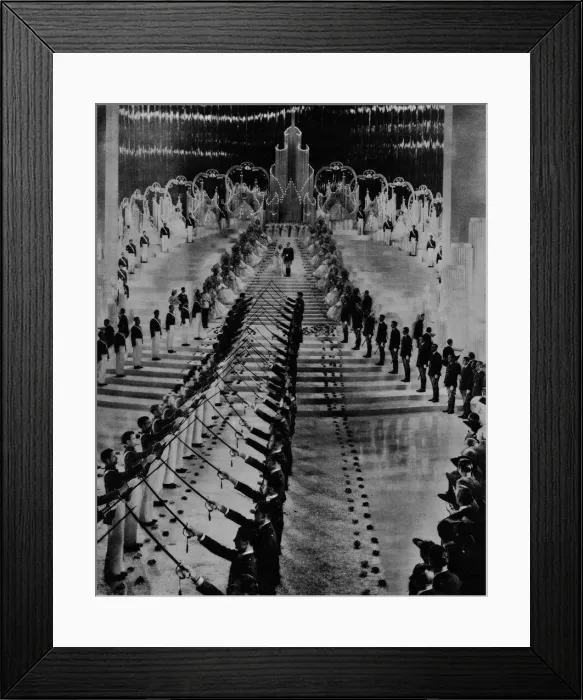 Framed Print : A scene from Rosalie (1937) dressed by Dolly Tree Framed Print : A scene from Rosalie (1937) dressed by Dolly Tree