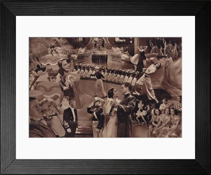 Framed Print : Scenes from Rosalie (1937) dressed by Dolly Tree Framed Print : Scenes from Rosalie (1937) dressed by Dolly Tree