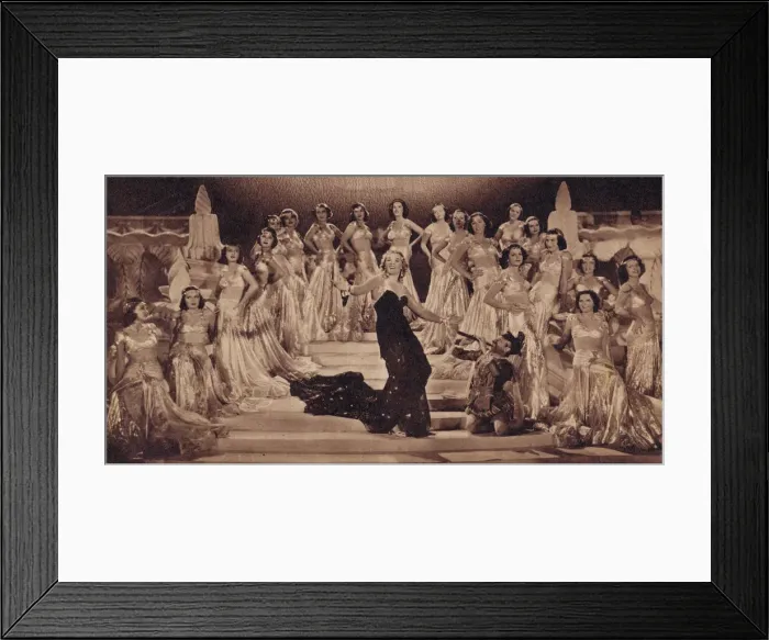Framed Print : Ilona Massey in one of her dance numbers from Rosalie (1937) Framed Print : Ilona Massey in one of her dance numbers from Rosalie (1937)