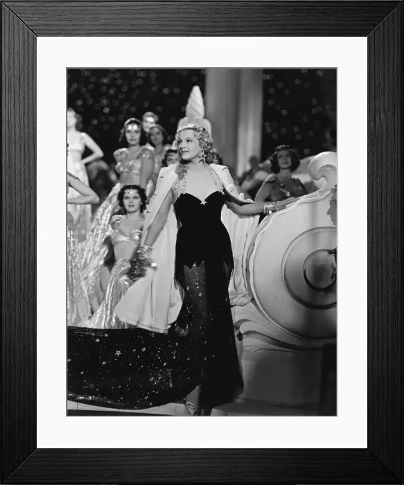 Framed Print : Ilona Massey in one of her dance numbers from Rosalie (1937) Framed Print : Ilona Massey in one of her dance numbers from Rosalie (1937)