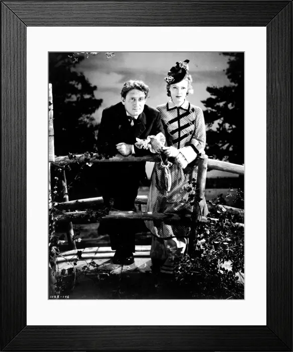 Framed Print : Rita Johnson and Spencer Tracy in Edison the Man (1940) Framed Print : Rita Johnson and Spencer Tracy in Edison the Man (1940)